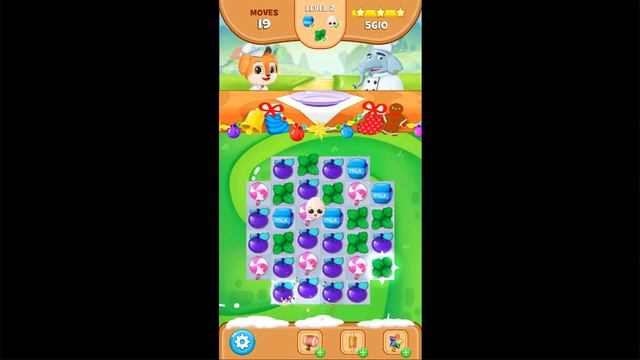 Cake Crush Link Match 3 Puzzle Game (Gameplay Android) смотреть онлайн