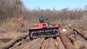 Снегоболотоход на гусеничном ходу