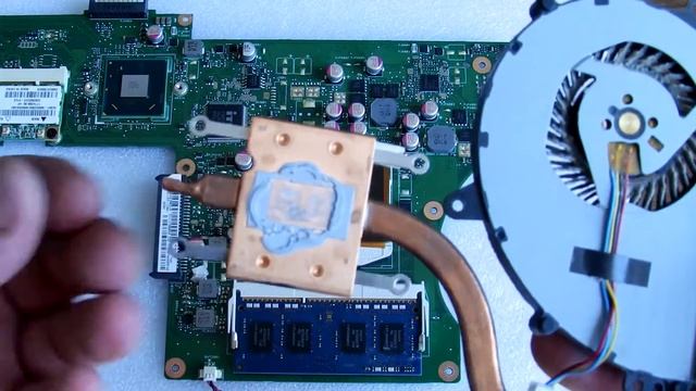 Как разобрать, почистить и заменить термопасту в ноутбуке ASUS X301A смотреть онлайн