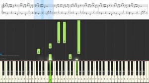 Дед Мороз и Лето - Песенка Деда Мороза - Piano Tutorial - MIDI DOWNLOAD - Cover - Instrumental