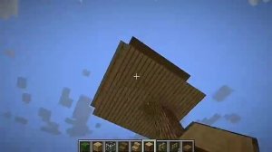 Как построить домик на дереве в майнкрафт за 5 минут? How to build house in minecraft?