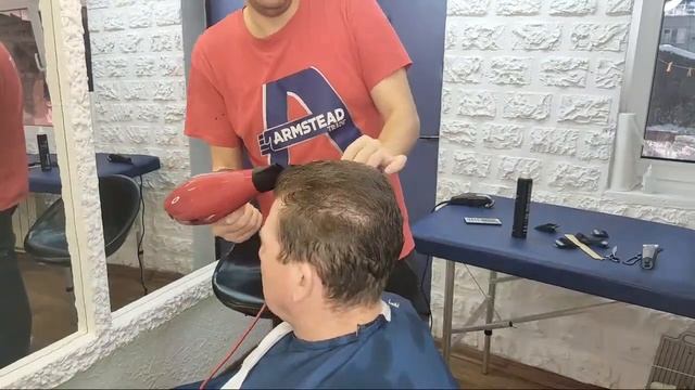 Не стриг 8 месяцев // Стригу мужчину и его внука // Целый день стригу разных людей) после перерыва смотреть онлайн