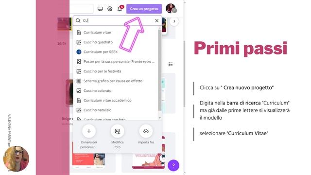 Come creare un cv con Canva смотреть онлайн