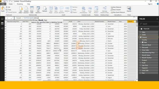 YEARFRAC function (DAX) | YEARFRAC function (DAX) In Power BI Desktop