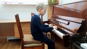 Зайцев Константин, 8 лет Н.Торопова "Паучок плетёт паутинку"