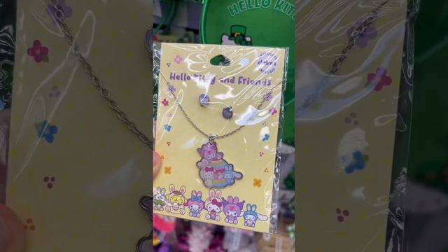 spotted Hello Kitty Claire’s exclusive jewelry for St Patty’s Day 🍀😍#hellokitty #saintpatricksday