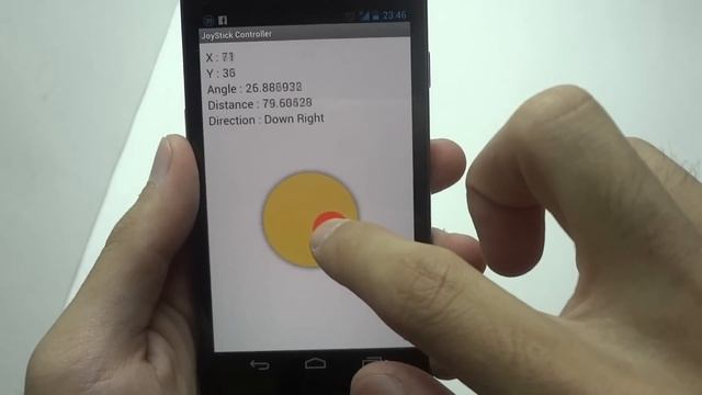 [Android Code] JoyStick Controller