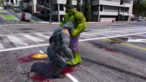 THE HULK VS ZOMBIE GORILLA