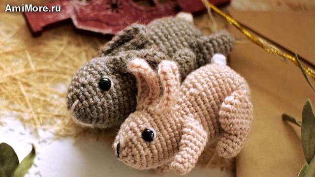 Амигуруми: схема Маленький Кроль. Игрушки вязаные крючком - Free crochet patterns.