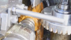 зубонарезание цилиндрической прямозубой шестерни