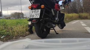 Bajaj Boxer. Окончательные замеры эффекта от сверления глушителя.
