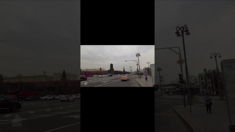 Боровицкая площадь #russia #dji #moscow #shorts