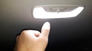 Плафон освещения для задних пассажиров 31633714070 на Volkswagen Polo Sedan