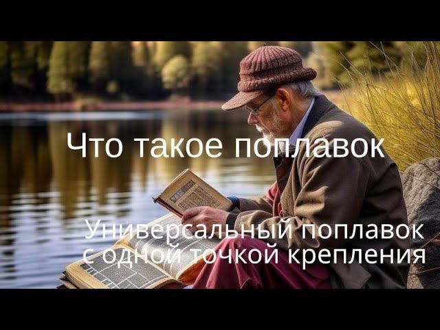 Универсальный поплавок с одной точкой крепления