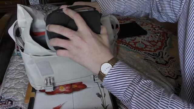 Обзор сумки для фотоаппарата Manfrotto ALLEGRA 30 (MB SV-M-30DV) цвет серый смотреть онлайн