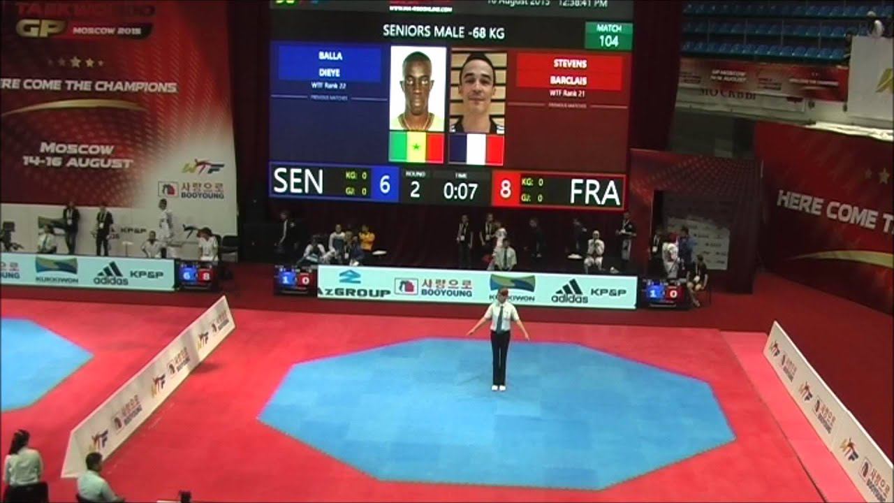 Taekwondo WTF. WTF Grand Prix Moscow 2015. Lara-Chavez.