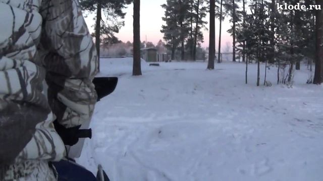 Катание на буране (зимняя смена лагеря КлоДэ) смотреть онлайн