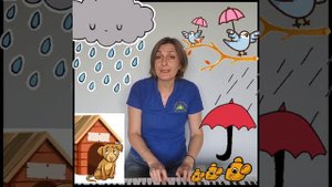 Песенка про тучку. Музыкальная пальчиковая игра.