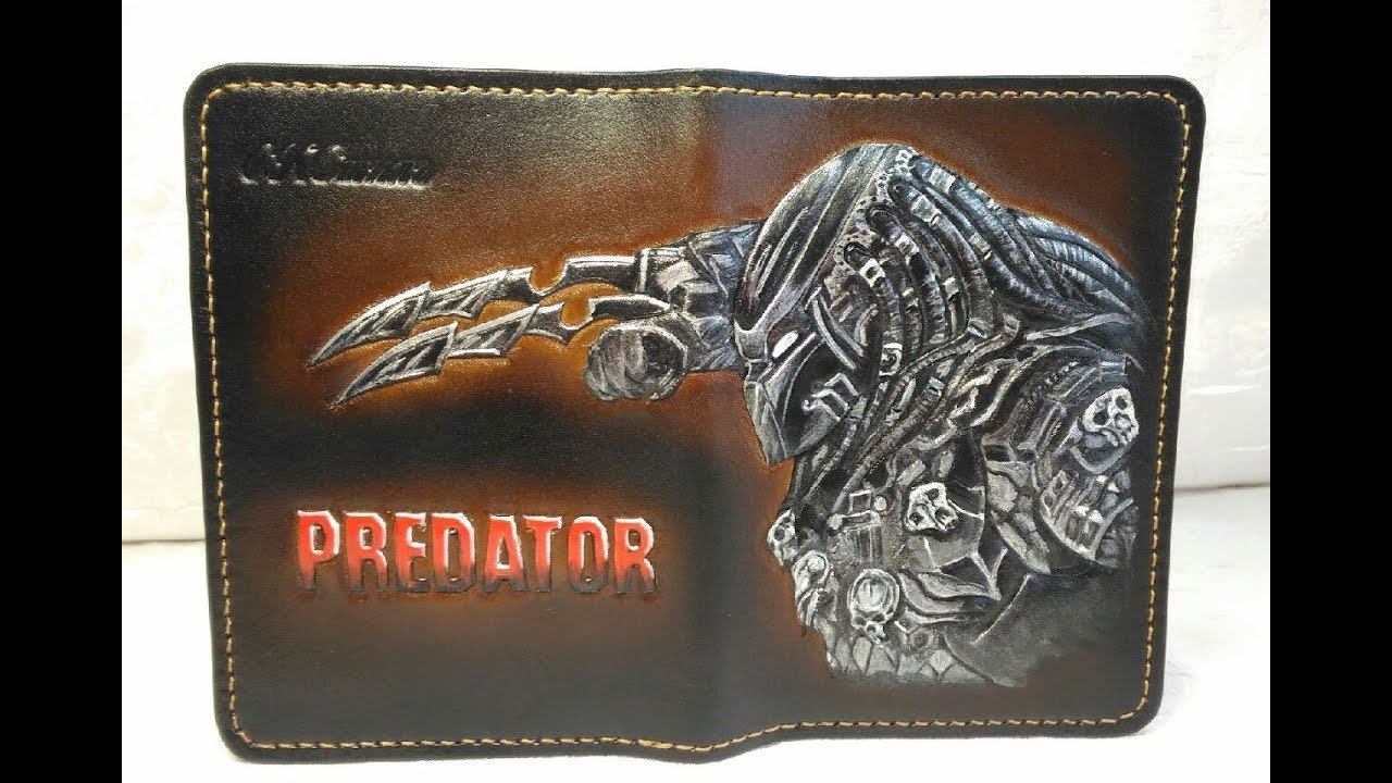 Документница мужская для документов. Изделия из кожи. СКСтиль. PREDATOR.