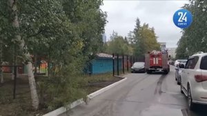 Пожар в садике