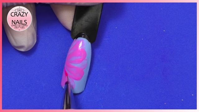 ❤Дизайн ногтей ❤Рисуем цветы❤ смотреть онлайн