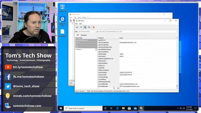 LDAP Admin tool and Active Directory смотреть онлайн