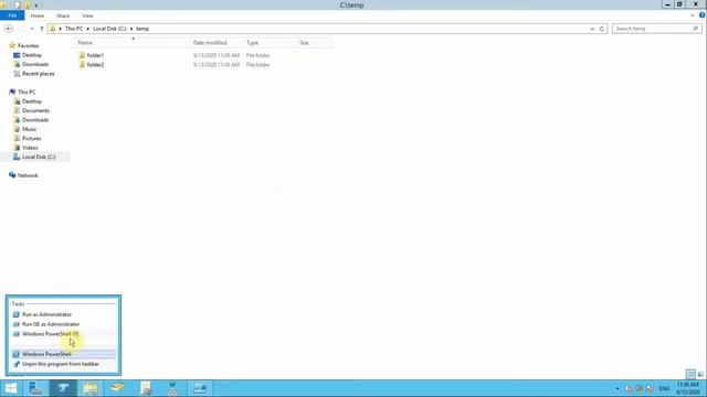 Powershell. Get folder or file permissions. смотреть онлайн