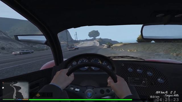 From Legion Square to the Del Perro Pier! Around San Andreas with a Turismo R! || GTA V Gameplay смотреть онлайн