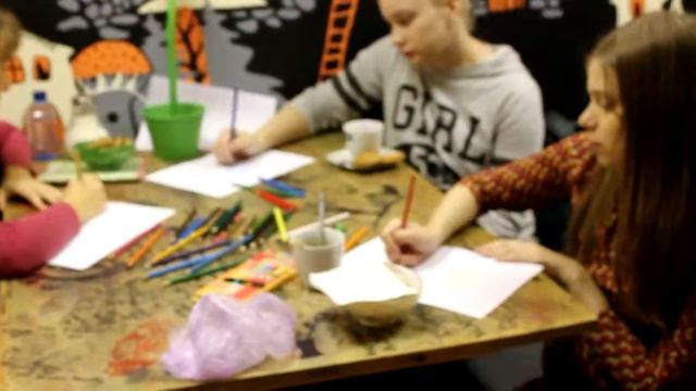 Клуб Будущих мам проводит занятие в антикафе "Темная сторона" смотреть онлайн