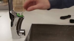 Как заменить картридж в смесителе на кухне