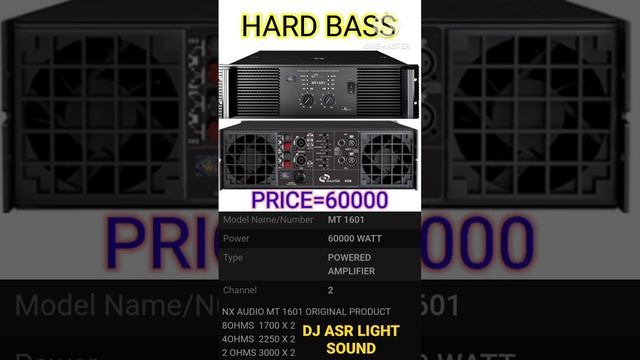 Mt 1601 Amplifier Hard Bass ??????     Dj Asr Light Sound #amplifier #bass #price