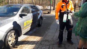 Пенная насадка vs Пеногенератор Stihl МОЙКА ВЫсОКОГО ДАВЛЕНИЯ STIHL RE 120