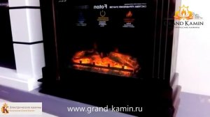 Новинка 2019 года / Электрический очаг Foton 23 LED NEW / Гранд Камин /