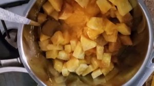 Варенье из манго и ананаса.