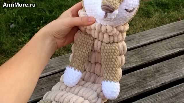 Амигуруми: схема Пижамница Оленёнок. Игрушки вязаные крючком - Free crochet patterns.