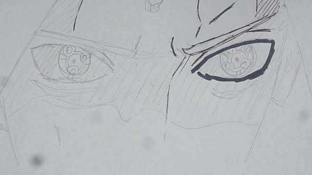 Как нарисовать Учиху Мадару из аниме "Наруто"|サスケマダラの描き方 смотреть онлайн