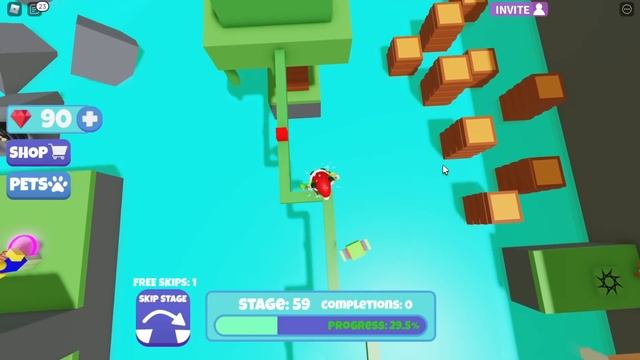 УПАЛ В ОББИ - ВЫПОЛНЯЕШЬ ЗАДАНИЕ! Roblox Escape The World Obby смотреть онлайн