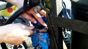Разпределитель р80.замена клапана грибка.