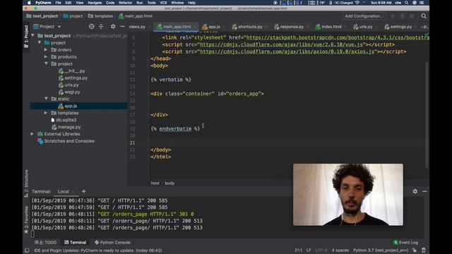 Мини-курс Django, Часть 8: Фронтенд клиент на vue.js