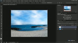 Как сделать облака в Фотошопе CS6