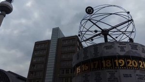 Часы всемирного времени, Берлин. Weltzeituhr, Berlin