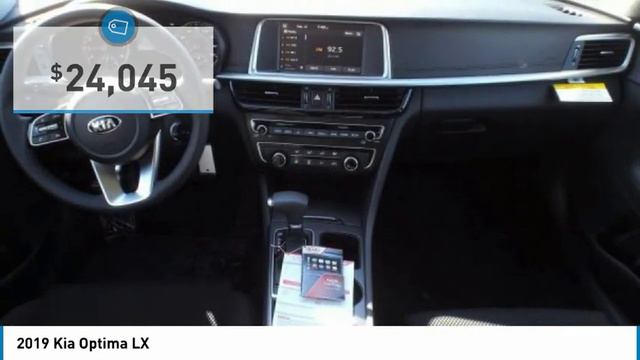 2019 Kia Optima Martin Honda Kia Mazda K191436