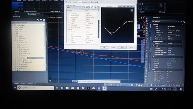 How to create Slope Profile Labels in AutoCAD Civil 3D смотреть онлайн