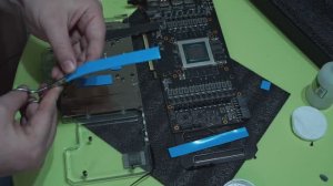 Как установить Водоблок Barrow BS AST3090 PA Asus TUF 3080-3090 RBW Кастомная сво Часть 2