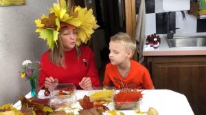 Как сохранить осенние листья.