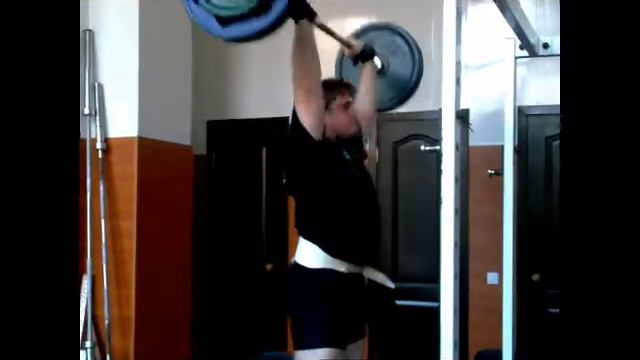 Military press 125 kg (275 lbs) смотреть онлайн