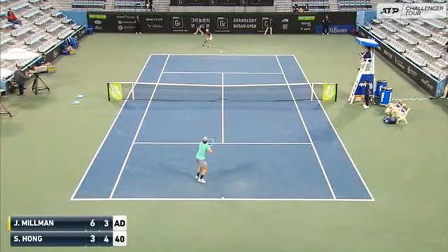 John Millman vs Seong-Chan Hong | Busan 2022 ★ Highlights