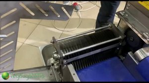 Обзор машины для нарезки мяса, рыбы, куриного филе соломкой и кубиками Vega Meat Belt Dicer 600