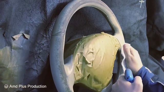 Покраска обода руля в детейлинг-центре «AMD plus» смотреть онлайн