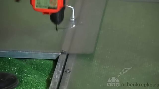 Сборка теплицы "Усиленная" + раскрой сотового поликарбоната.